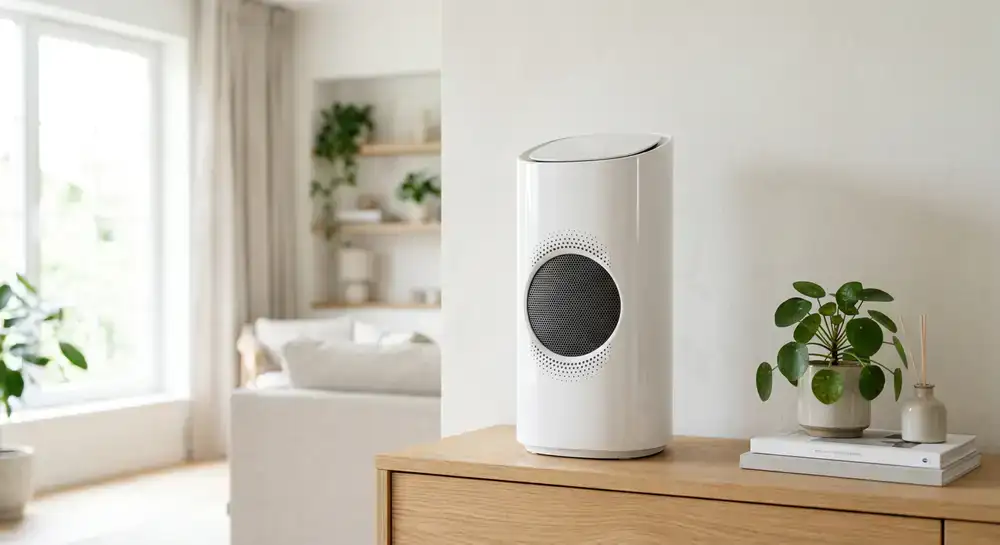 Aura-X Pro Luftreiniger in weiß